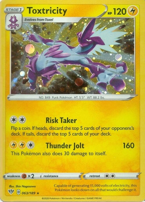 Toxtricity Card Front