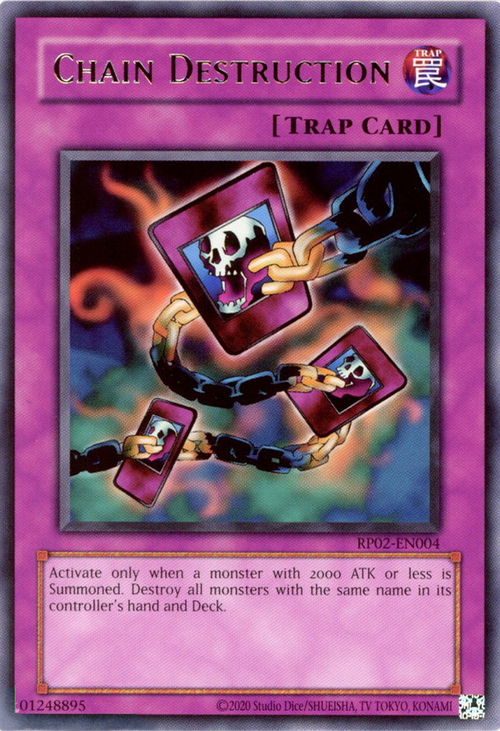 Distruzione a Catena Card Front