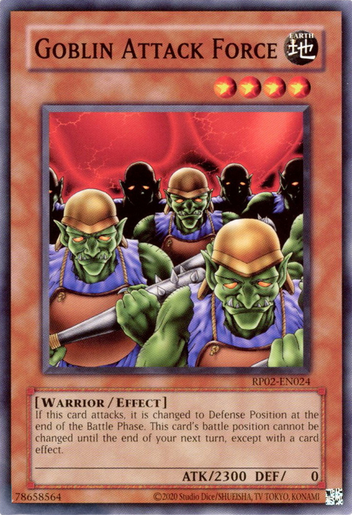 Goblin Attack Force Card Front