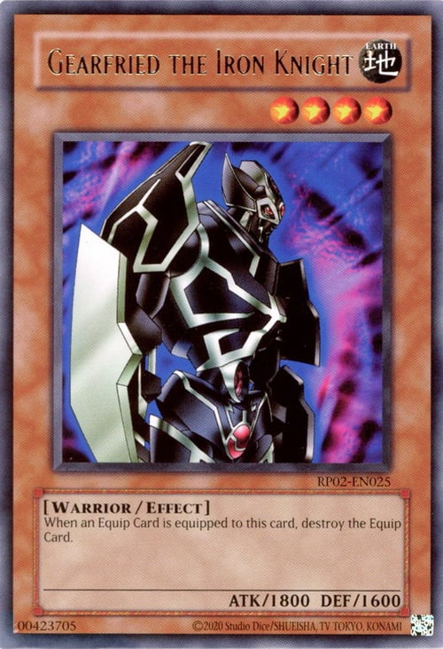 Gearfried the Iron Knight Card Front