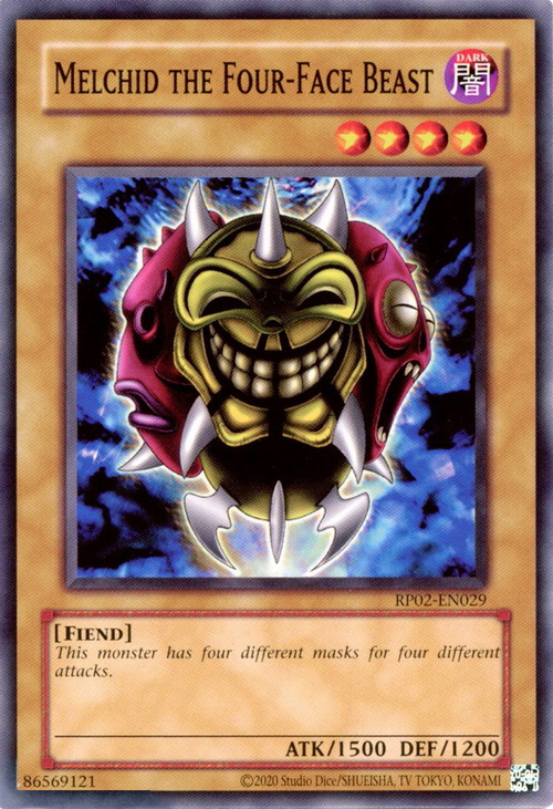 Melchid the Four-Face Beast Card Front