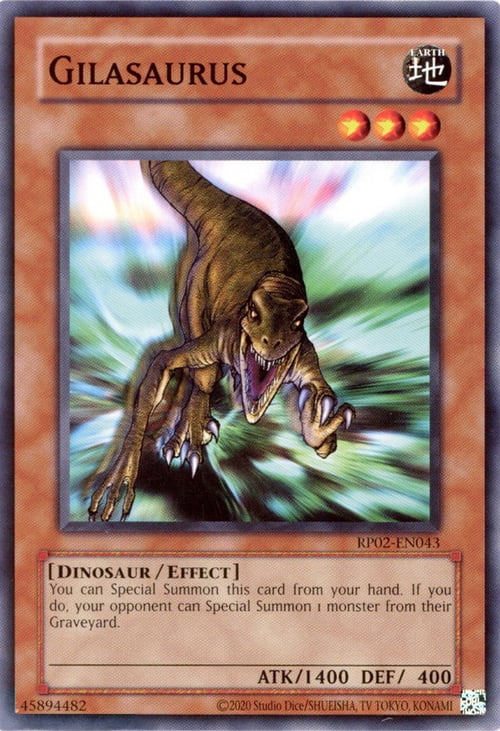 Gilasaurus Card Front