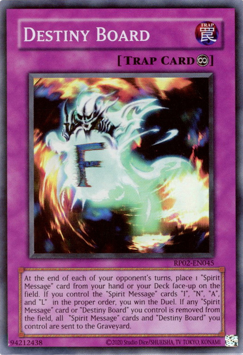 Tavola del Destino Card Front