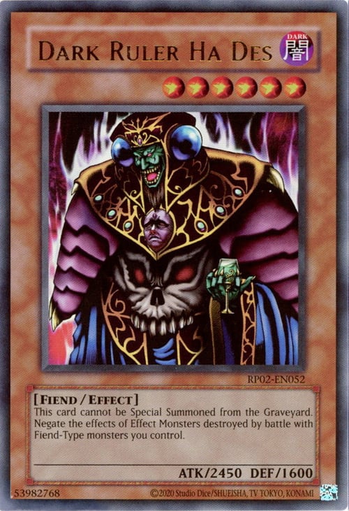 Ha Des Sovrano Oscuro Card Front