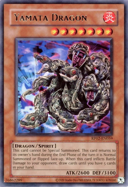 Yamata Dragon Card Front