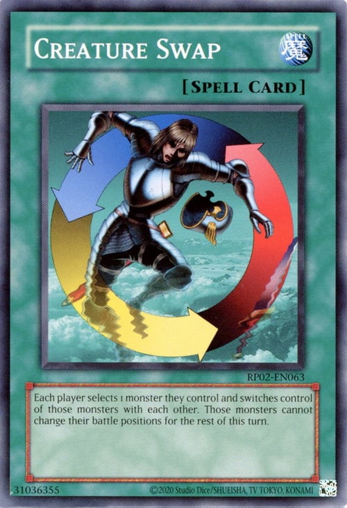 Creature Swap Card Front