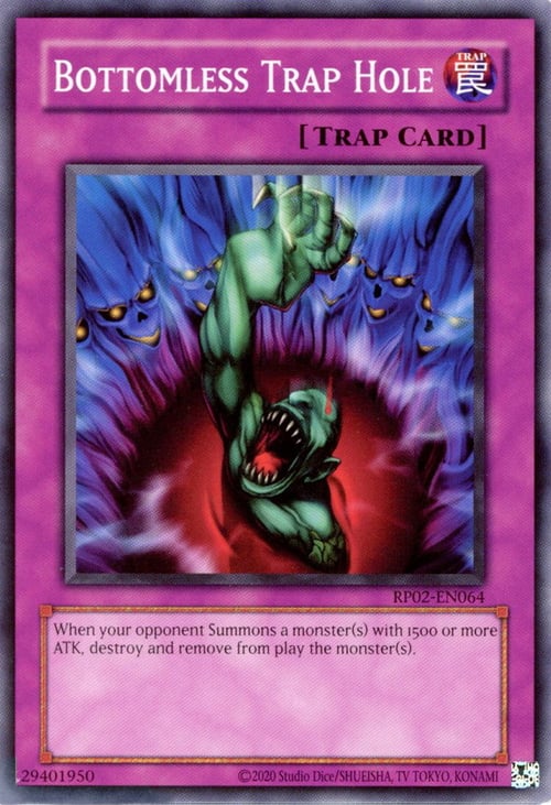 Bottomless Trap Hole Card Front