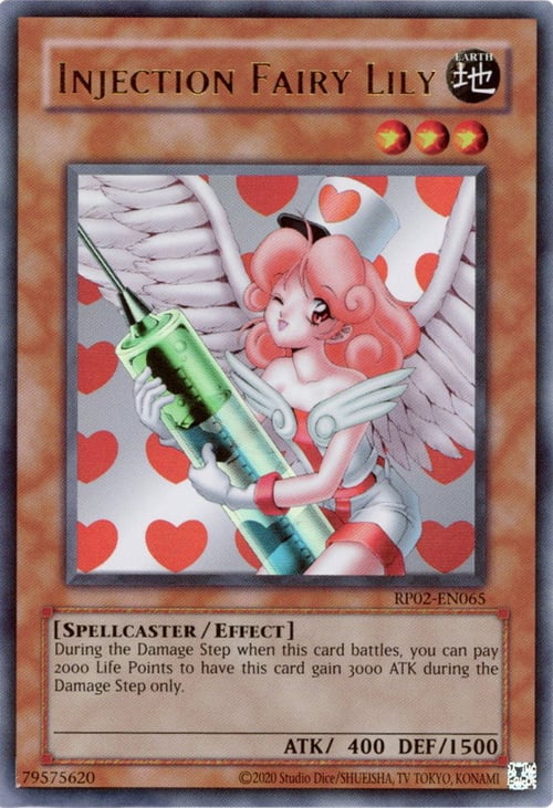 Lily Iniezione Fatata Card Front