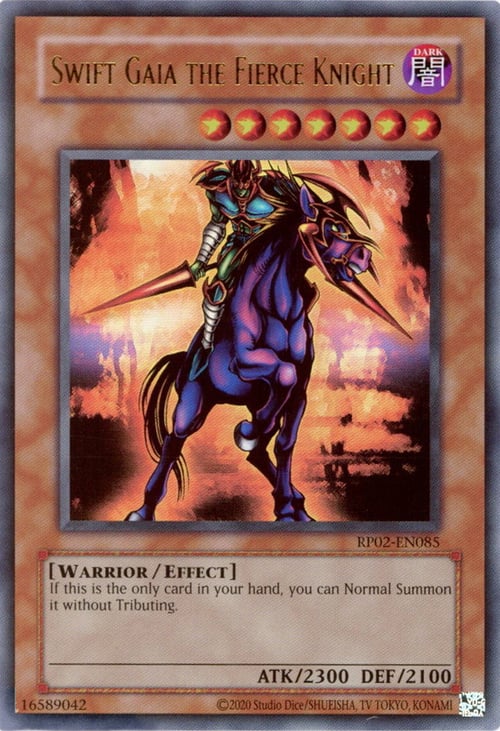 Gaia il Cavaliere del Vento Oscuro Card Front