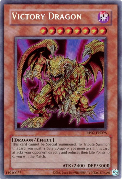 Drago della Vittoria Card Front