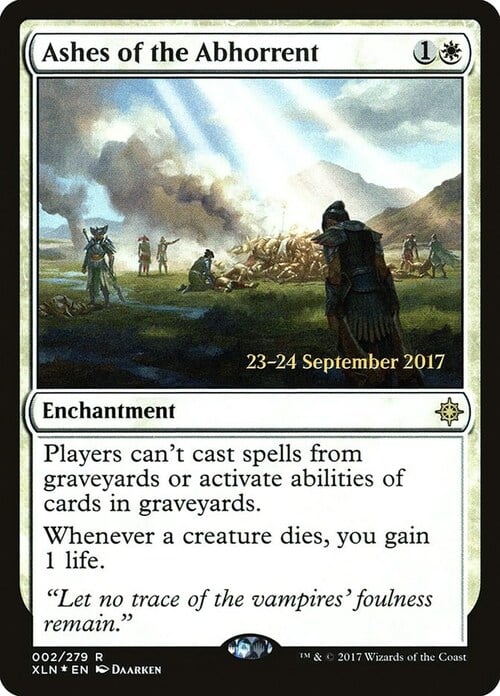 Ashes of the Abhorrent Card Front