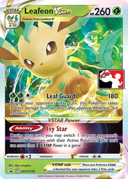 Leafeon VSTAR Card Front
