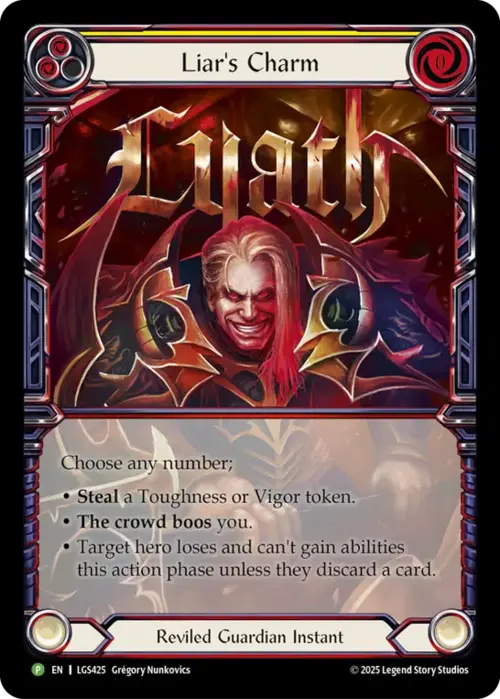 Liar's Charm Card Front