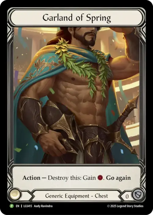 Garland of Spring Card Front