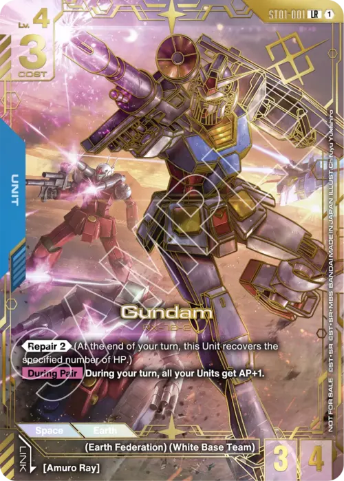 Gundam Card Front