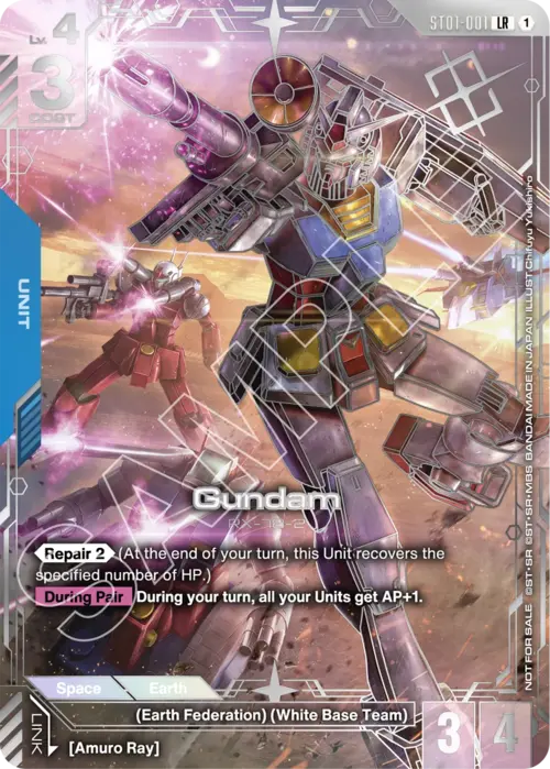 Gundam Card Front