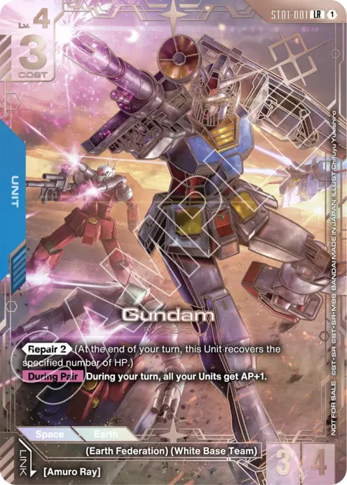 Gundam Card Front