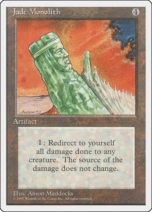 Jade Monolith Card Front