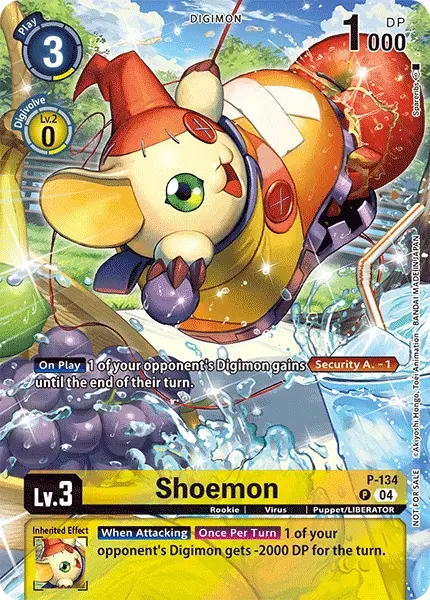 Shoemon Card Front