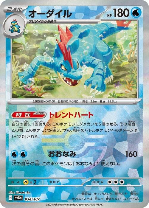Feraligatr Card Front