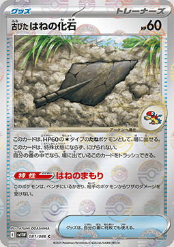 Antique Plume Fossil Card Front