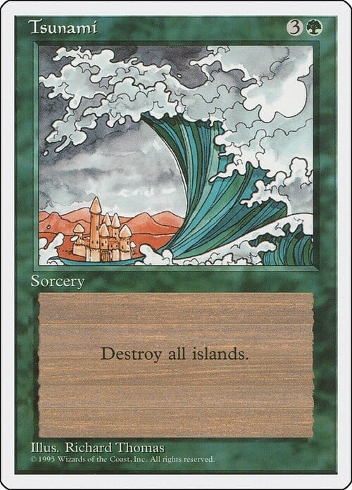 Tsunami Card Front
