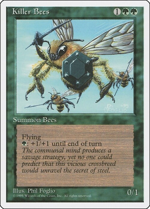 Killer Bees Card Front