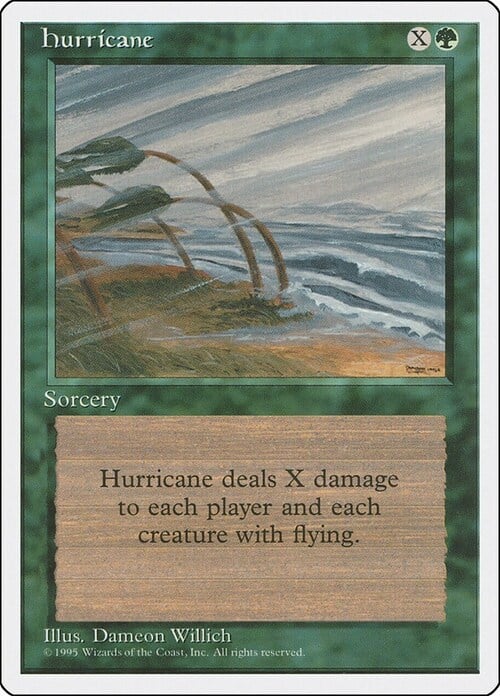 Hurricane Card Front