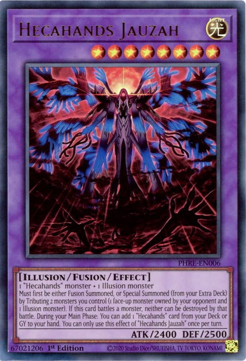 Hecahands Jauzah Card Front