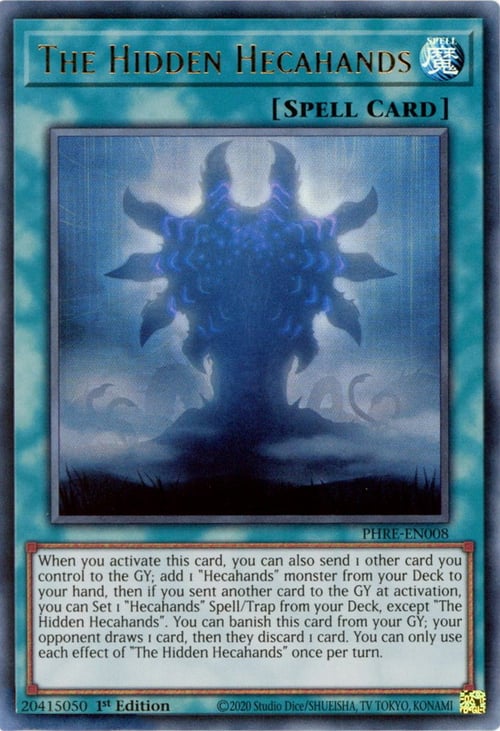 The Hidden Hecahands Card Front