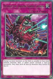 Destructive Daruma Karma Cannon · Rare 030
