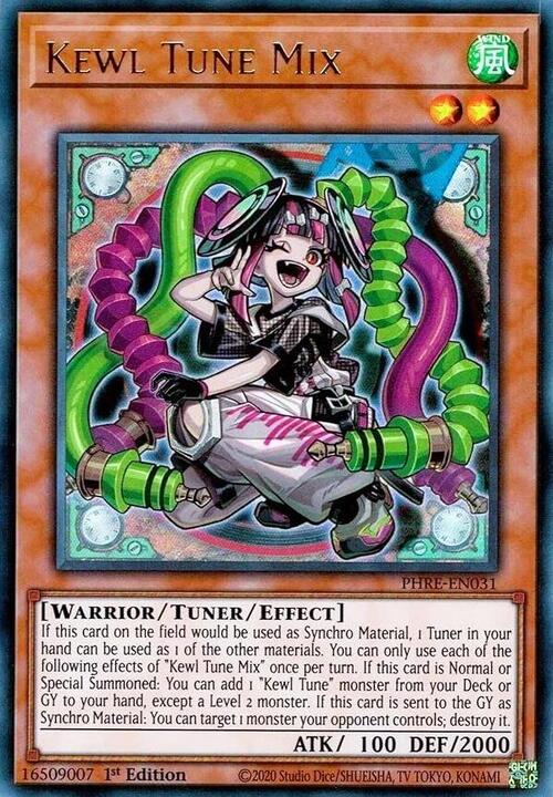 Kewl Tune Mix Card Front