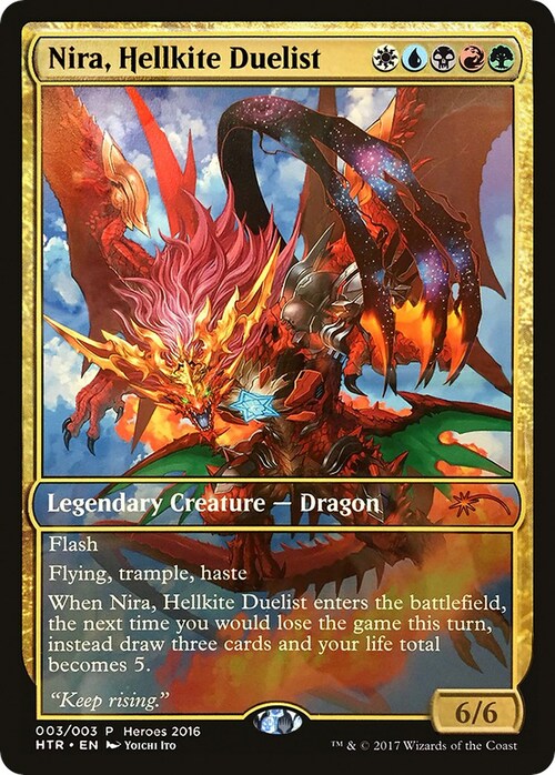 Nira, Hellkite Duelist Card Front