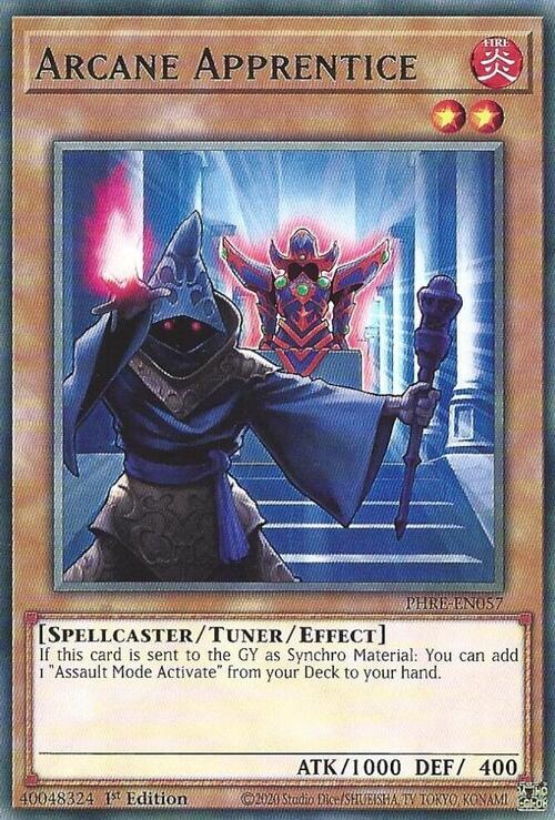 Aprendiz Arcano Frente