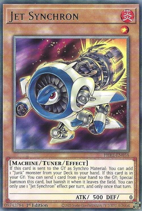 Jet Synchron Card Front
