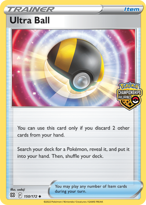 Ultra Ball Card Front