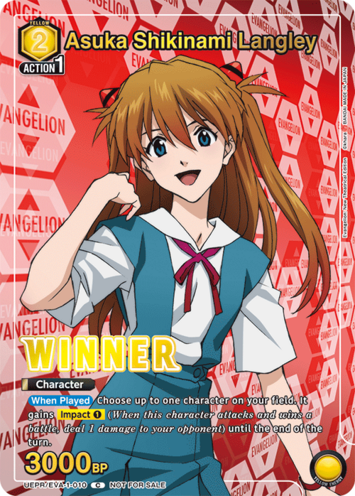 Asuka Shikinami Langley Card Front
