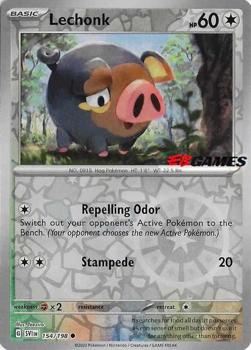 Lechonk [Repulsive Stench | Stampede] Card Front