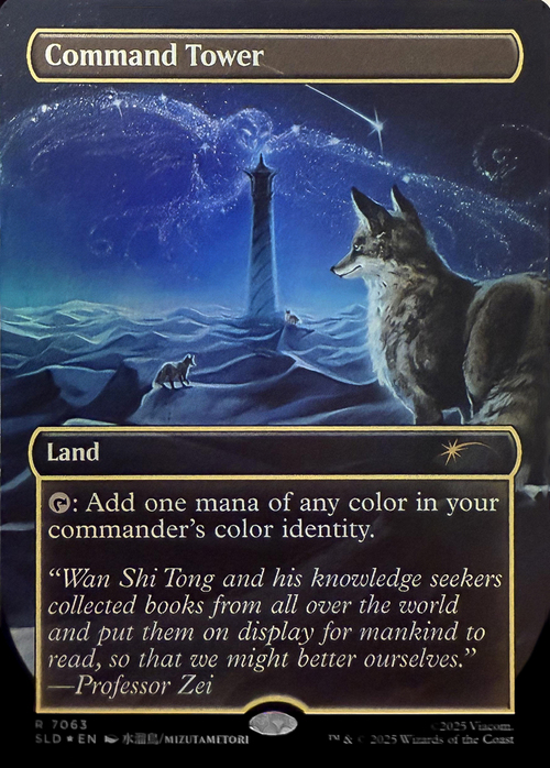 Command Tower Card Front