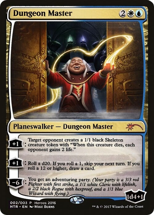 Dungeon Master Card Front