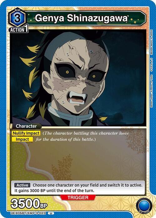 Genya Shinazugawa Frente