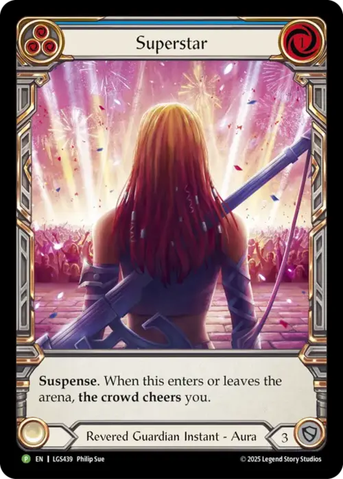 Superstar Card Front