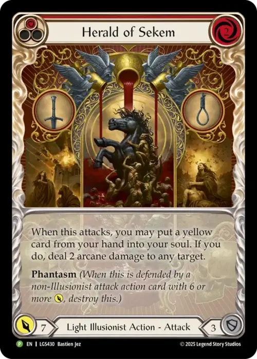 Herald of Sekem Card Front