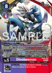 Dinobeemon · Alternate Art BT20-074