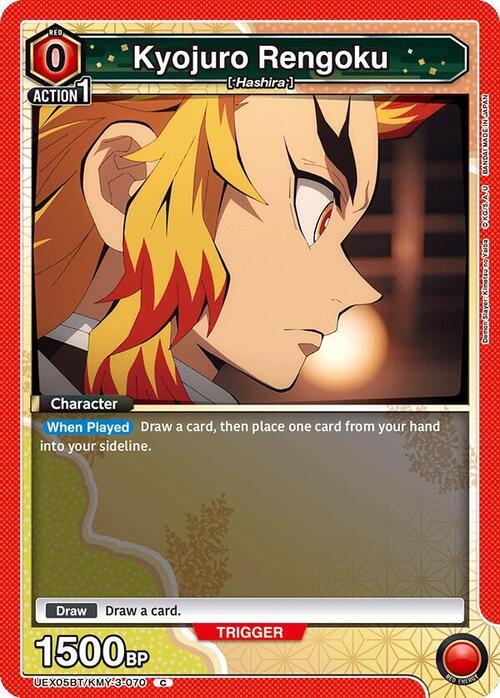 Kyojuro Rengoku Card Front