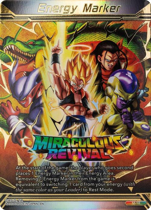 "Miraculous Revival" Energy Marker Card Front