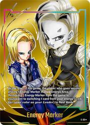 "Android 18" Energy Marker · E-33 | Gold E-33g