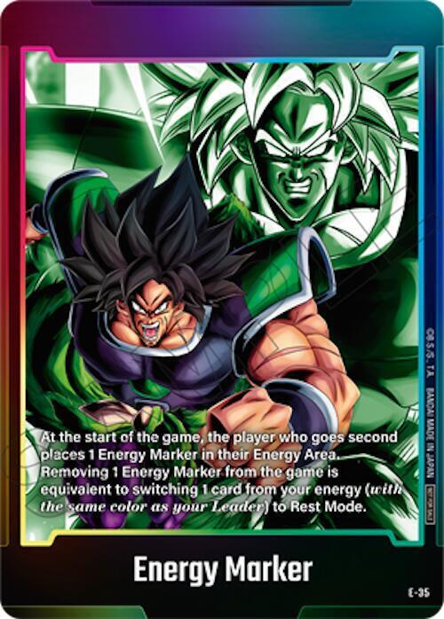 Energy Marker "Broly" Card Front