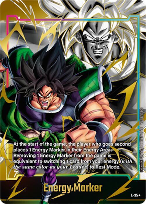 Energy Marker "Broly" Card Front