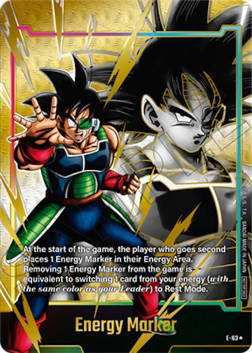 Energy Marker "Bardock" Card Front